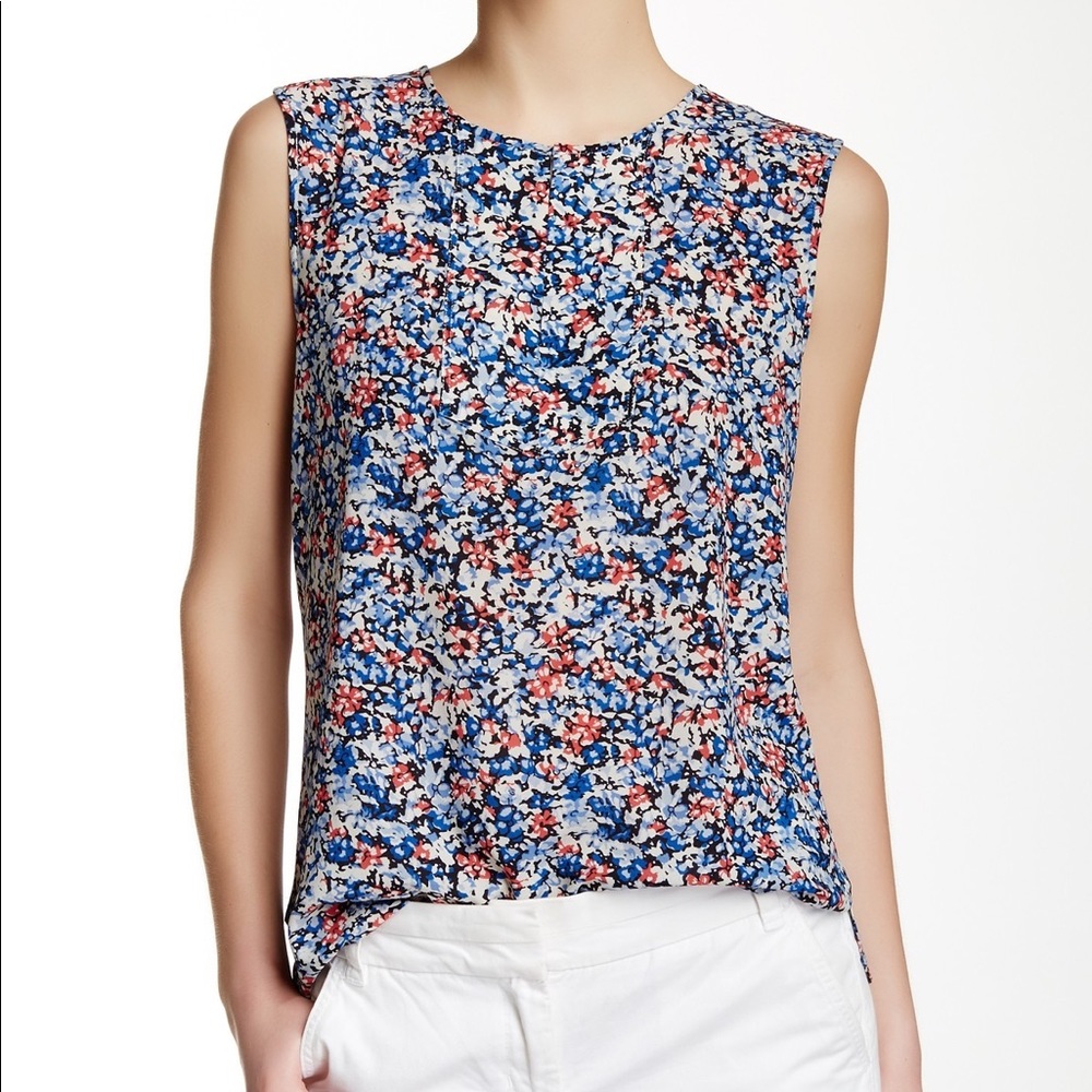 JCrew factory drapey keyhole tank